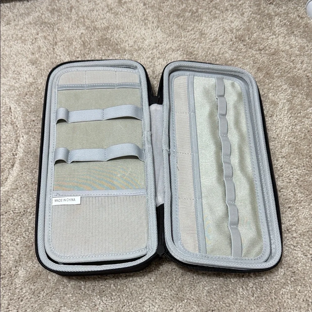 NWOT Black Hard Shell Tech Carrying Case